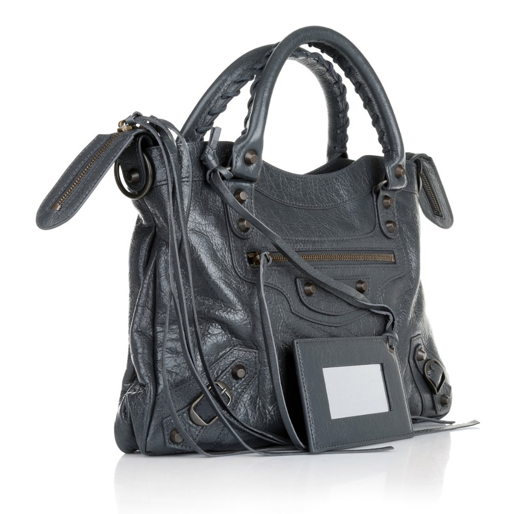 Balenciaga Classic Town Messenger Bag Fossil Grey - Picture 3 of 8